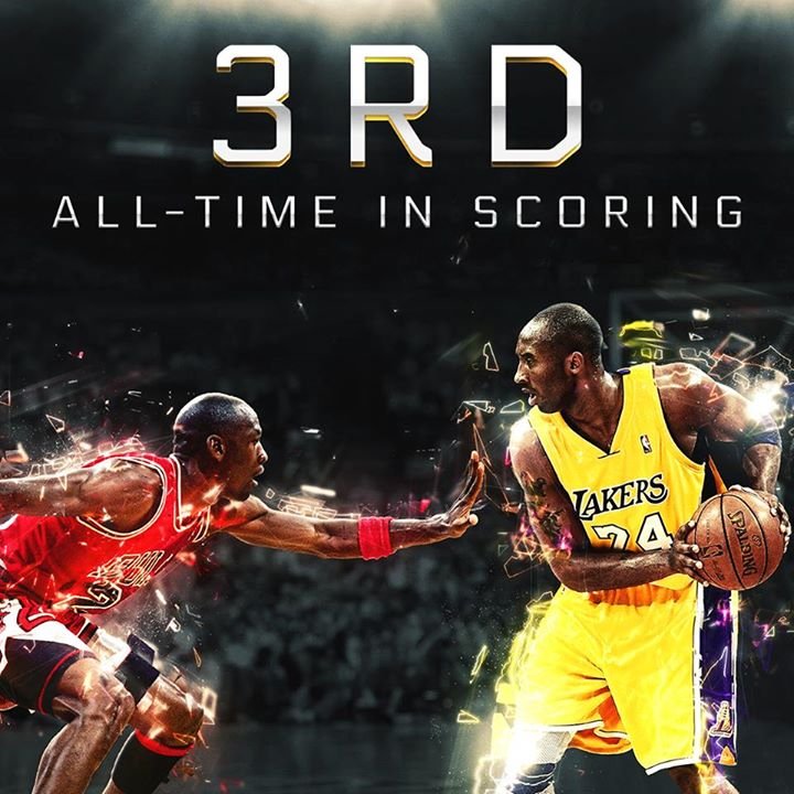 Kobe Bryant, peste Michael Jordan. Jucătorul lui Lakers a urcat pe locul trei în topul celor mai buni marcatori din istoria NBA