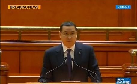 Victor Ponta: Fac un apel la responsabilitate şi seriozitate. Sperăm ca la 1 ianuarie acest buget să fie în vigoare