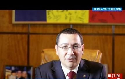 Victor Ponta, mesaj de sărbători pentru români