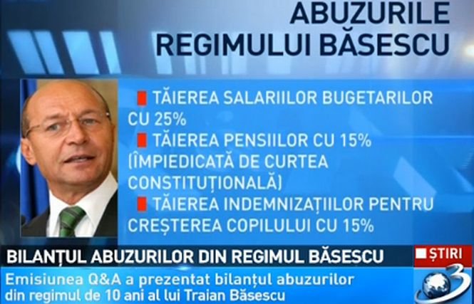 Q&amp;A. Bilanţul abuzurilor din regimul Băsescu