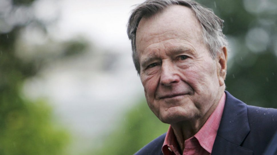 Fostul preşedinte american George H.W. Bush a fost externat 