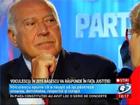 Dan Voiculescu: In  2015, Băsescu will answer before justice 