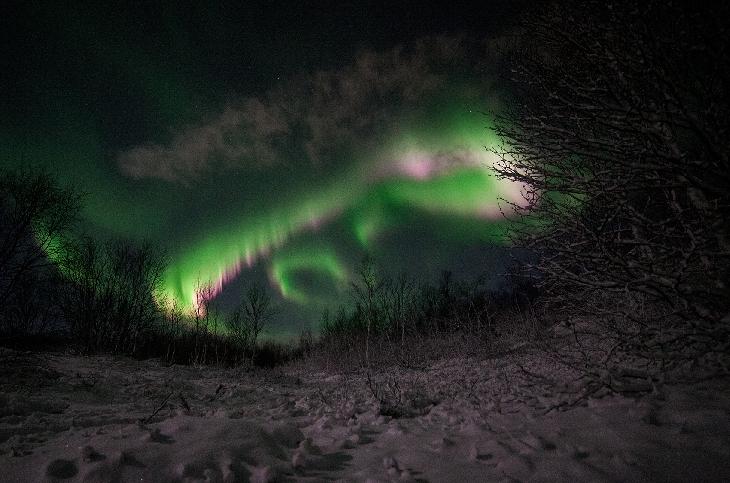 Spectacol IMPRESIONANT pe cerul Rusiei. Aurora Boreală, surprinsă de un fotograf în Murmansk 289755