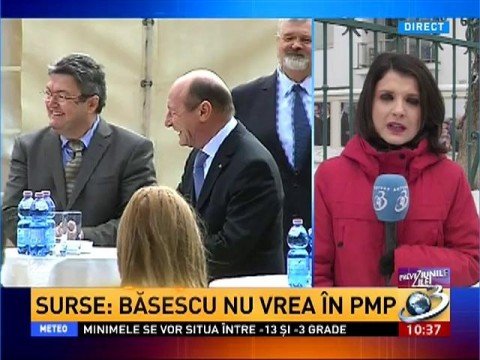 Traian Băsescu separates from  Udrea. The reason  the People’s Movement Party (PMP) will disappear from the political scene
