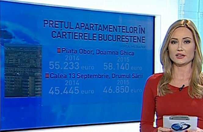 Preţul apartamentelor din Capitală ar putea creşte cu 10 % în 2015