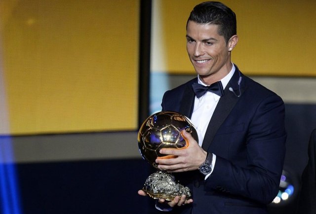 Cristiano Ronaldo Wins Ballon d'Or Award