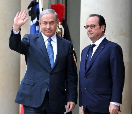 Presa israeliană: Francois Hollande i-ar fi cerut lui Benjamin Netanyahu să nu participe la marşul solidarităţii de la Paris
