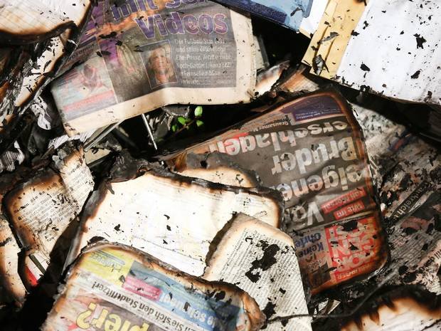 Ziarele, ţinta atacurilor teroriste. O bombă artizanală a fost aruncată în redacţia unei publicaţii din Germania, care publicase caricaturi cu Mahomed