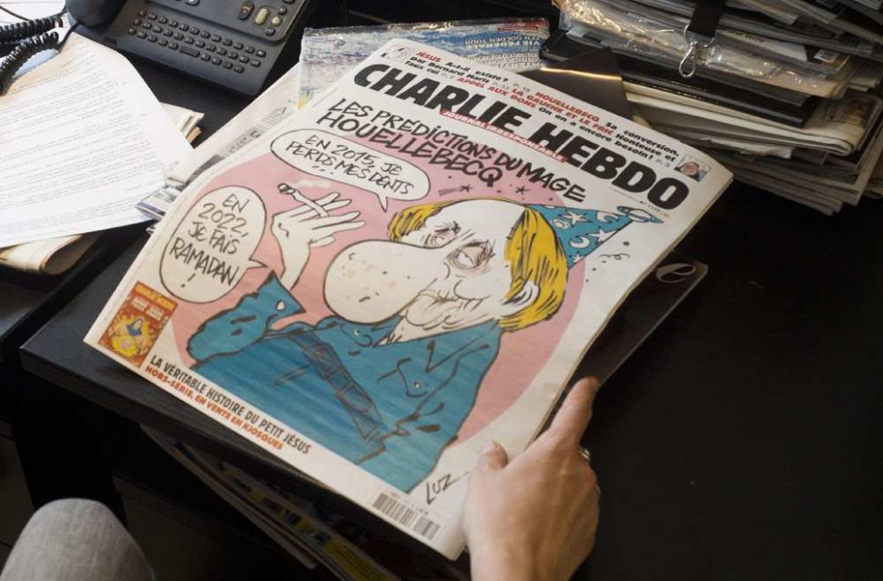 Aşa va arăta COPERTA revistei Charlie Hebdo de MÂINE. Va fi imprimată în trei milioane de exemplare