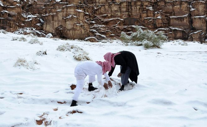Cleric saudit: &quot;Oamenii de zăpadă sunt INTERZIŞI de legea islamică!&quot; (VIDEO)