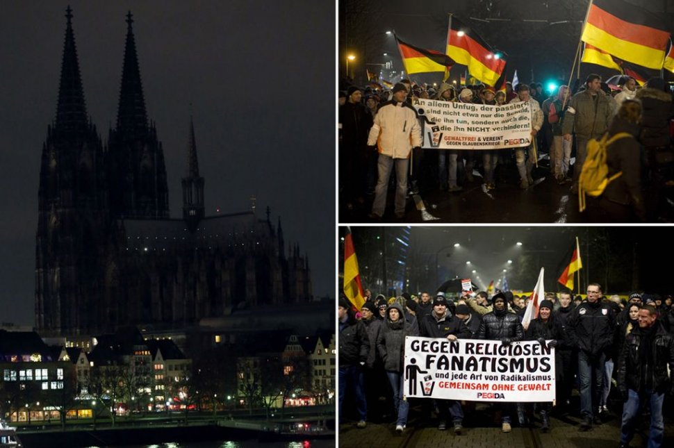 &quot;Opriţi islamizarea Europei până nu e prea târziu&quot;. Proteste de amploare în Germania, ÎMPOTRIVA imigranţilor musulmani