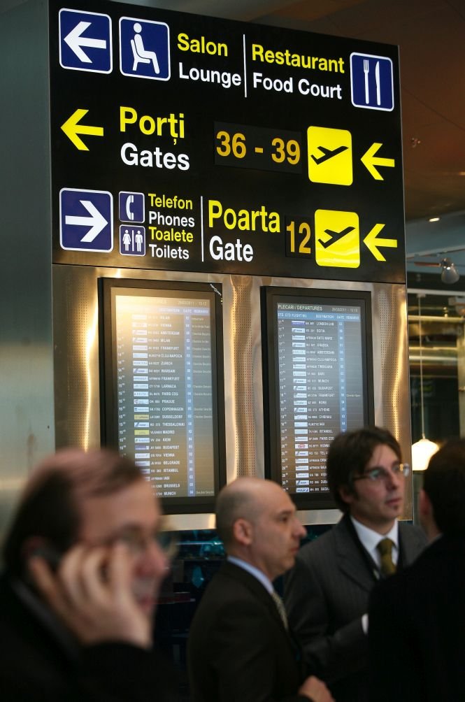 Aeroporturile din Bucureşti au avut anul trecut un număr record de pasageri