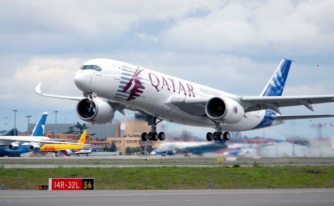 Cel mai nou avion din lume a efectuat prima cursă comercială pe ruta Doha-Frankfurt