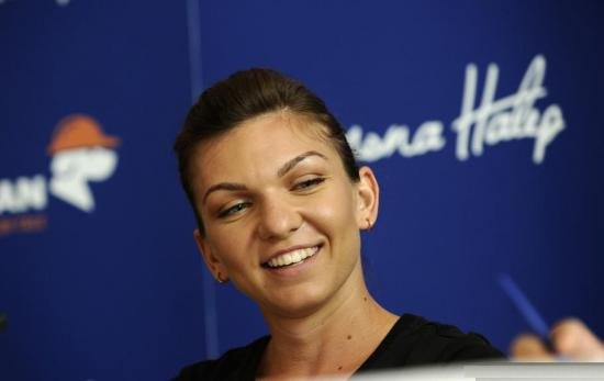 Simona Halep, designated athlete of the year 2014 by COSR