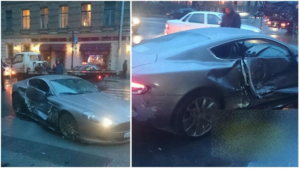 A făcut praf maşina de 150.000 de euro pe care o primise cu trei zile în urmă. Reacţia puştiului de bani gata e fantastică 291470