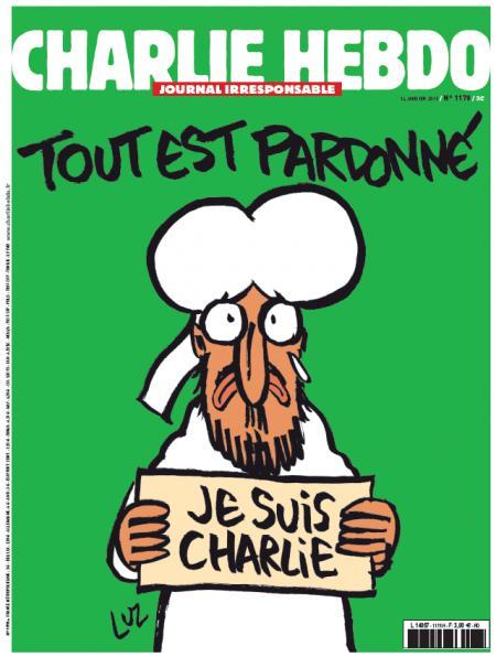 Tirajul primului număr Charlie Hebdo de după atacurile teroriste, MĂRIT la 7 MILIOANE de exemplare