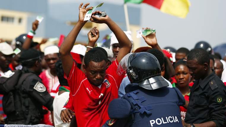 Incidente violente la Cupa Africii pe Naţiuni