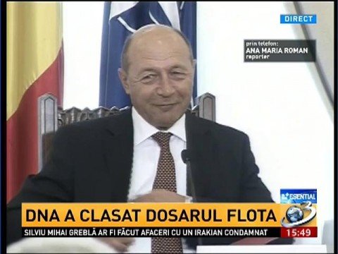 Former romanian president Traian Băsescu gets loose from the &quot;Fleet&quot; case file