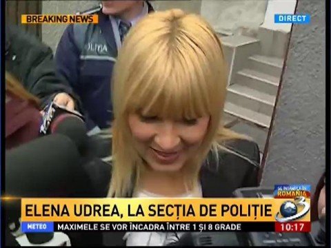 Ex-Minister Elena Udrea, charged with money laundering and submitting false assets statements