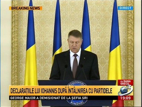 Klaus Iohannis: I believe it’s time to move to a new stage of the Romanian democracy 