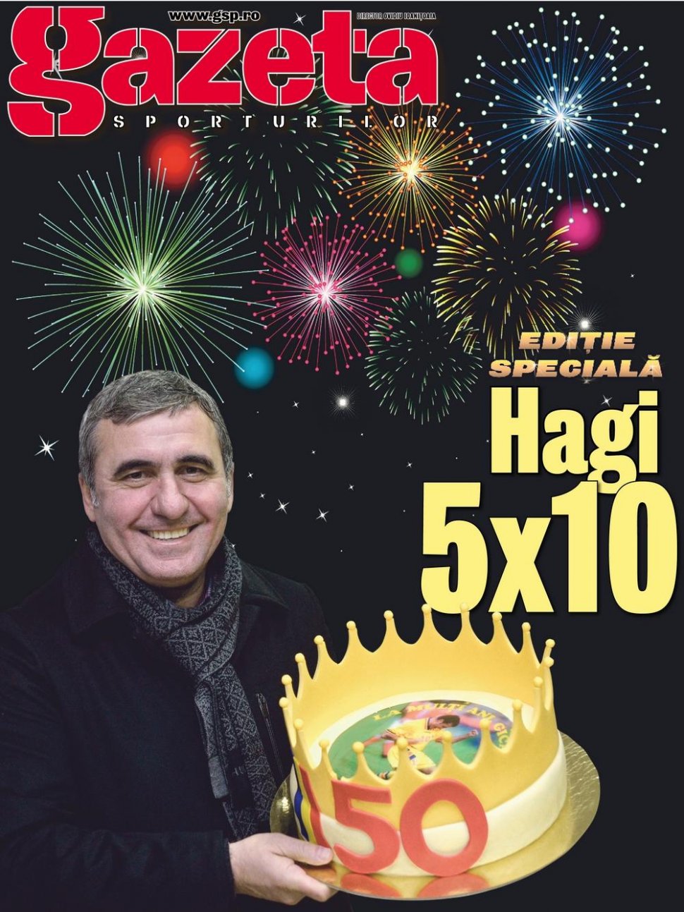 Gazeta Sporturilor îi dedică o ediţie specială a ziarului lui Gheorghe Hagi