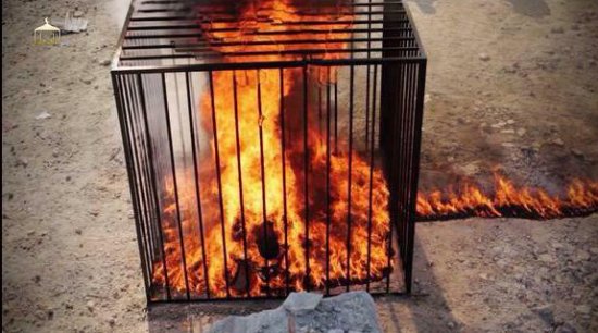 &quot;Realitatea terorismului islamist&quot;. 22 de minute ŞOCANTE, în care pilotul iordanian e ars de viu, publicate de Fox News
