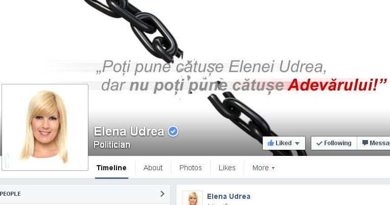 Dincolo de pereţii de la arestul Poliţiei, Elena Udrea transmite un nou mesaj