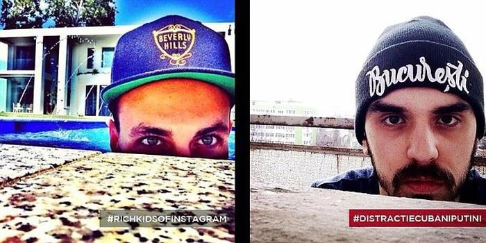 #distractiecubaniputini sau cum râd tinerii români de "copiii de bani gata" de pe Instagram. Imaginile fac înconjurul lumii 294892