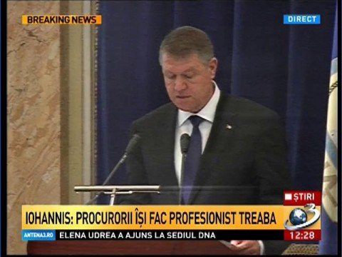 Iohannis, at the DNA annual report presentation: In 2014, the institution worked “at full speed&quot;. The recovery of damages mandatory