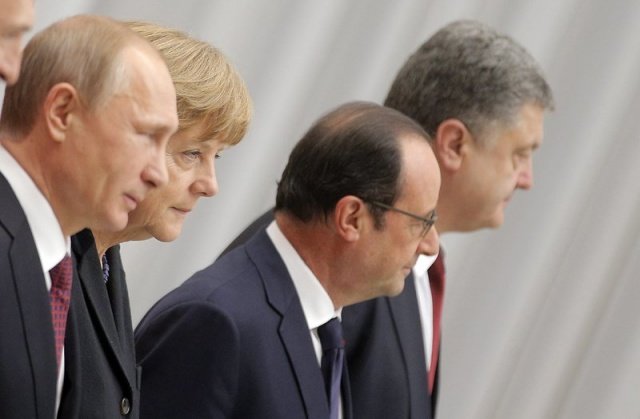 Negocieri pentru un armistiţiu ratat. Rusia, Ucraina, Franţa şi Germania, din nou la masa tratativelor
