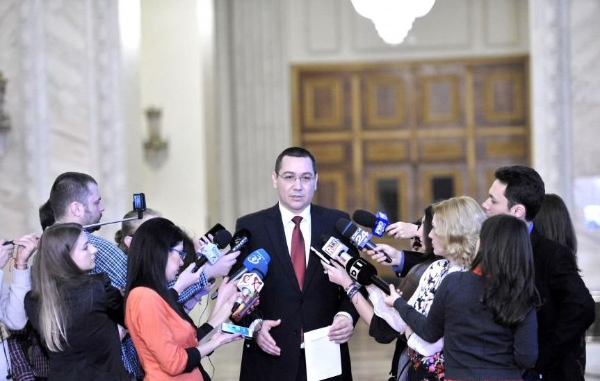 Premierul Victor Ponta, prima reacţie după votul pentru numirea lui Hellvig la SRI