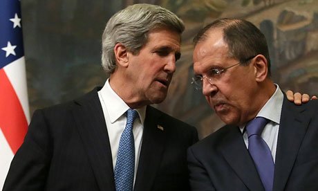 Serghei Lavrov şi John Kerry s-au întâlnit la Geneva pentru a discuta pe tema crizei din Ucraina