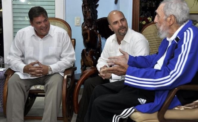 Fidel Castro s-a întânit cu cei cinci spioni cubanezi eliberaţi de SUA