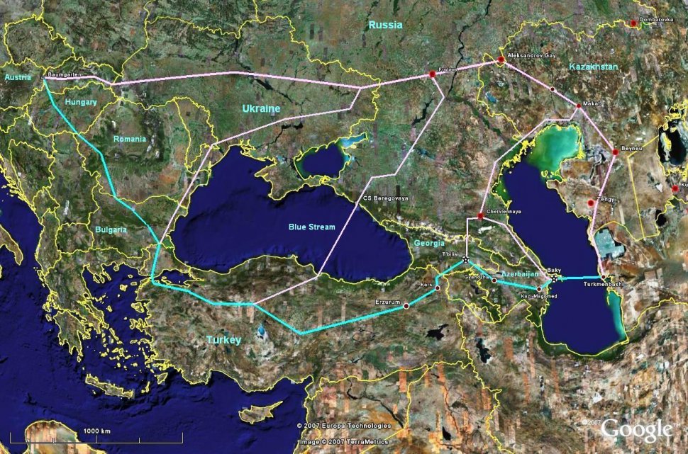 Bulgaria şi Azerbaidjanul vor relansarea proiectului Nabucco