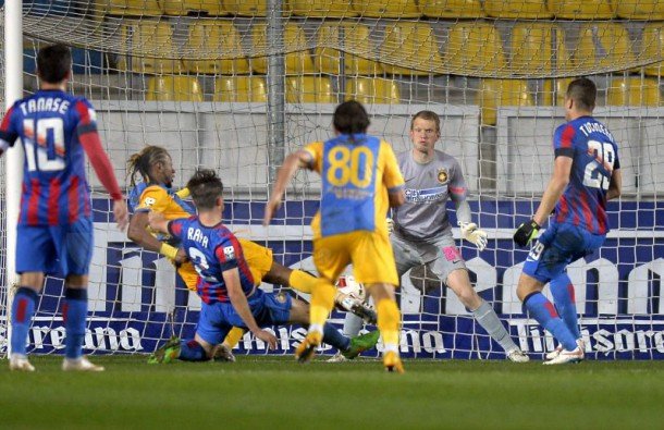 Petrolul - Steaua, 1 - 1 în prima manşă a semifinalelor Cupei României