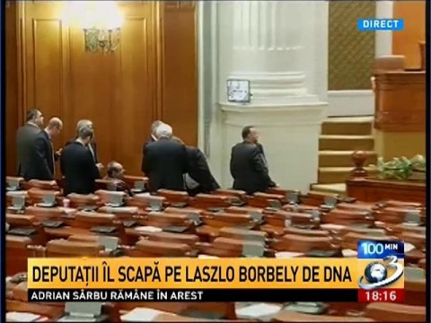 Laszlo Borbely, saved by his fellow MPs from criminal prosecution