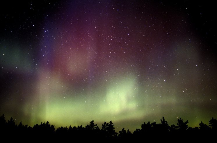 Aurora boreală, vizibilă din Ungaria