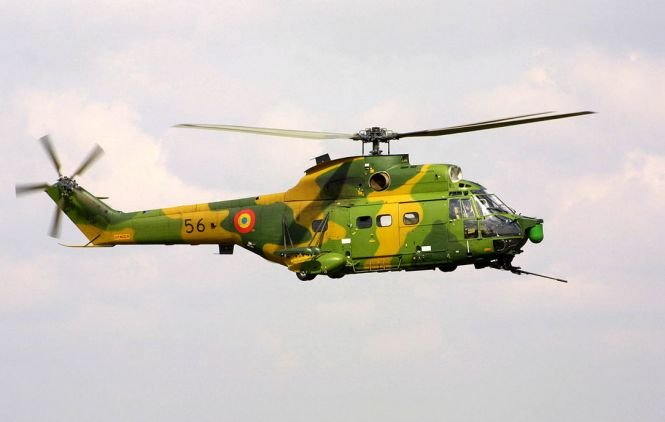 Toate elicopterele Puma ale MApN, oprite de la zbor în urma unui incident aviatic