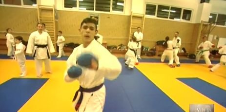 Secvenţial: Alexandru Bamboi - Karate Kid de România. Povestea impresionantă a unui copil înzestrat