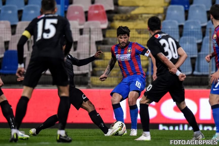 Steaua - FC Viitorul, 4 - 1. &quot;Regele&quot; pleacă învins din Ghencea