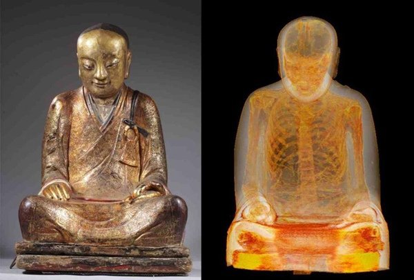 O statuie budistă foarte valoroasă a fost furată din China
