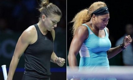 Simona Halep: Devin mai puternică după ce joc cu Serena Williams