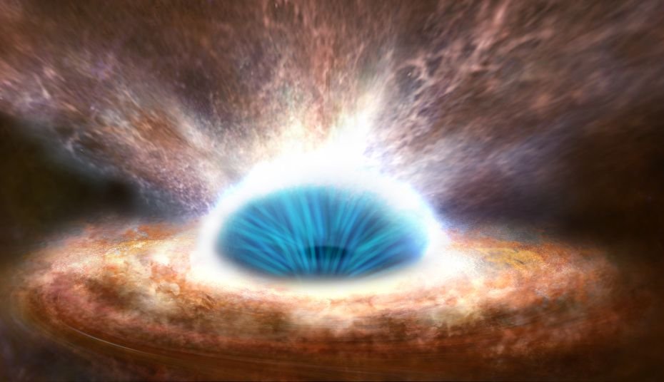 Imaginea care i-a uluit pe astronomi. &quot;Este o gaură neagră uriaşă care înghite TOT&quot;