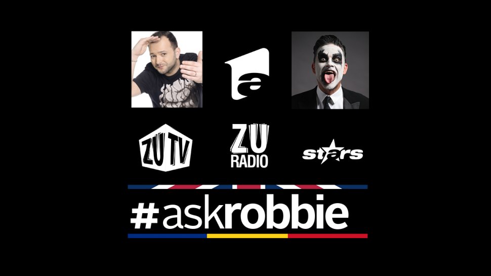 Mihai Morar – primul interviu cu Robbie Williams pentru România. Pune-i şi tu întrebări artistului, folosind #askrobbie