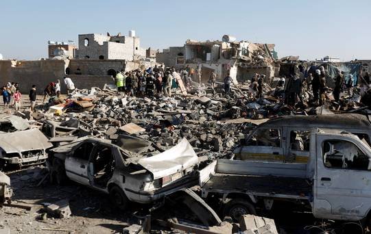 37 de civili au fost ucişi ieri de raidurile aeriene din Yemen