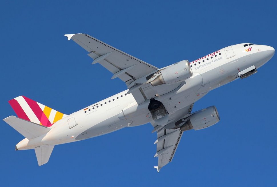 Val de incidente pentru Germanwings. Un avion al companiei a fost deviat spre Stuttgart din cauza unei probleme tehnice