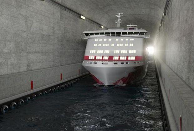 Norvegia intenționează să construiască un tunel maritim prin care vor putea trece și nave de croazieră  302294
