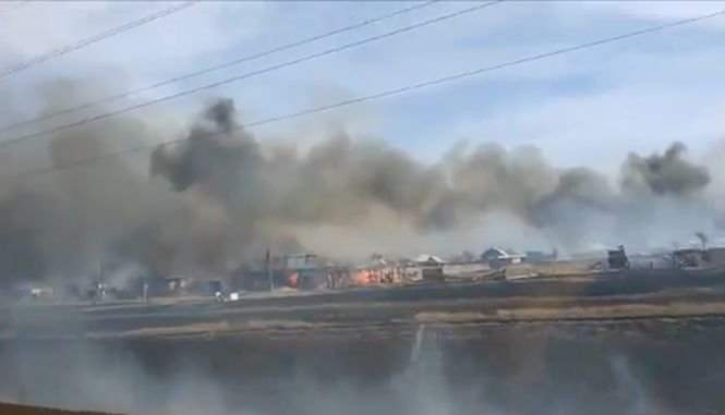 Siberia este cuprinsă de incendii de vegetaţie. 15 oameni au murit