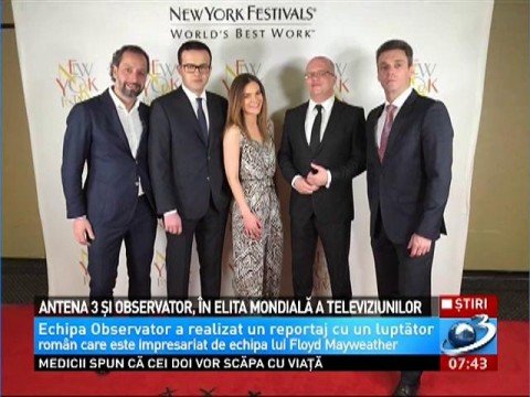 Daily summary: Mihai Gadea and Mircea Badea spoke about the award received and their experience at the New York Festivals