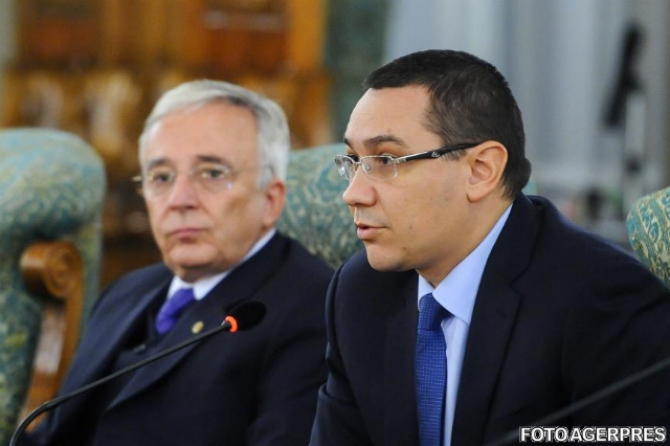 Ponta va discuta cu Isărescu despre afirmaţiile acestuia în legătura cu adoptarea monedei euro